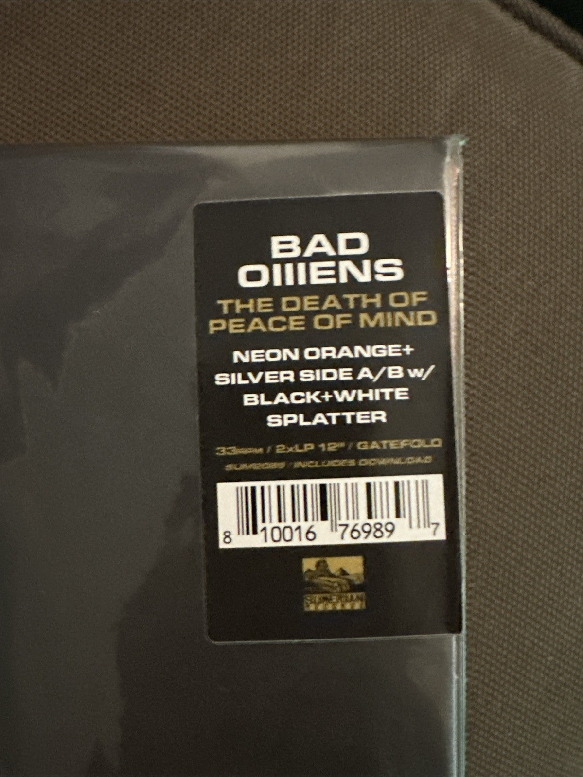 Pristine Blackout Edition Double LP