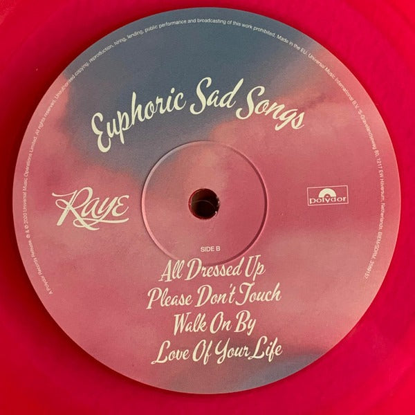 Euphoric Sad Songs Translucent Pink Vinyl