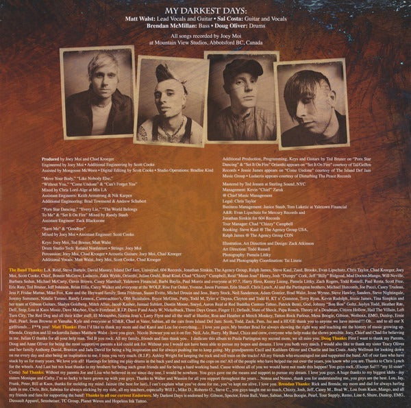 My Darkest Days Limited Vinyl